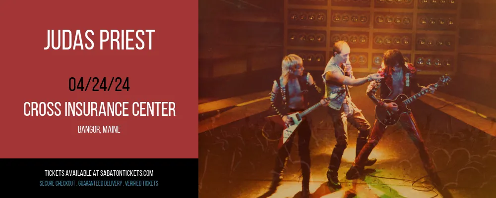 Judas Priest at Cross Insurance Center at Cross Insurance Center